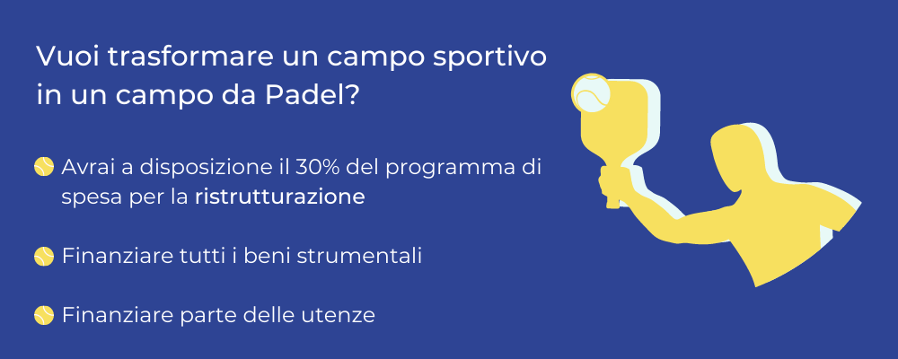 APRIRE UN CAMPO DA PADEL